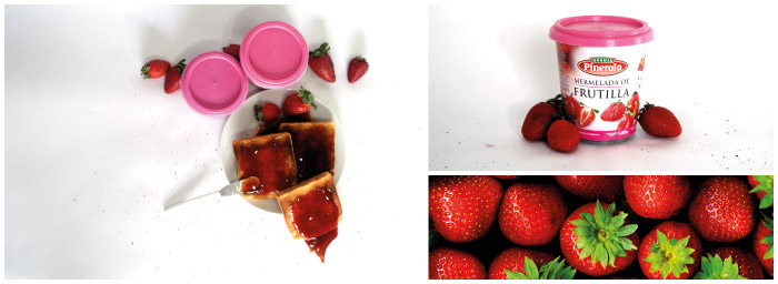 frutilla mosaicofrutilla